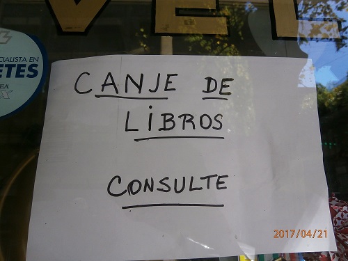 CANJE DE LIBROS